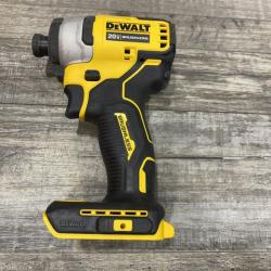 AS-IS DEWALT Atomic 20V Max Lithium-Ion Brushless Cordless Compact 1/4 in. Impact Driver Kit