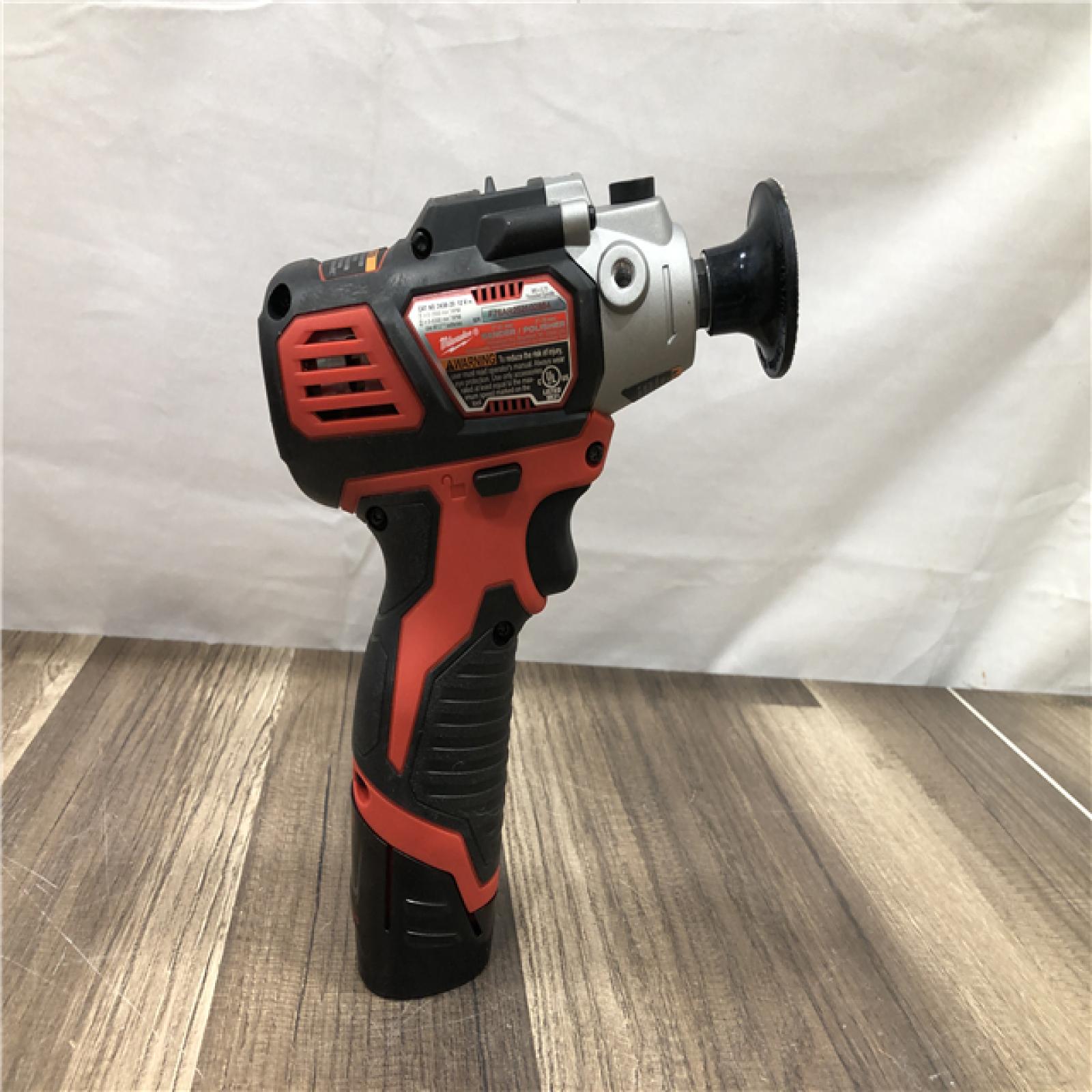 AS-IS Milwaukee M12 12V Lithium-Ion Cordless Variable Speed Polisher/Sander Kit