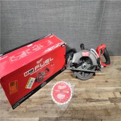 HOUSTON LOCATION - AS-IS MILWAUKEE 7-1/4 REAR HANDLE CIRCULAR SAW (TOOL ONLY)