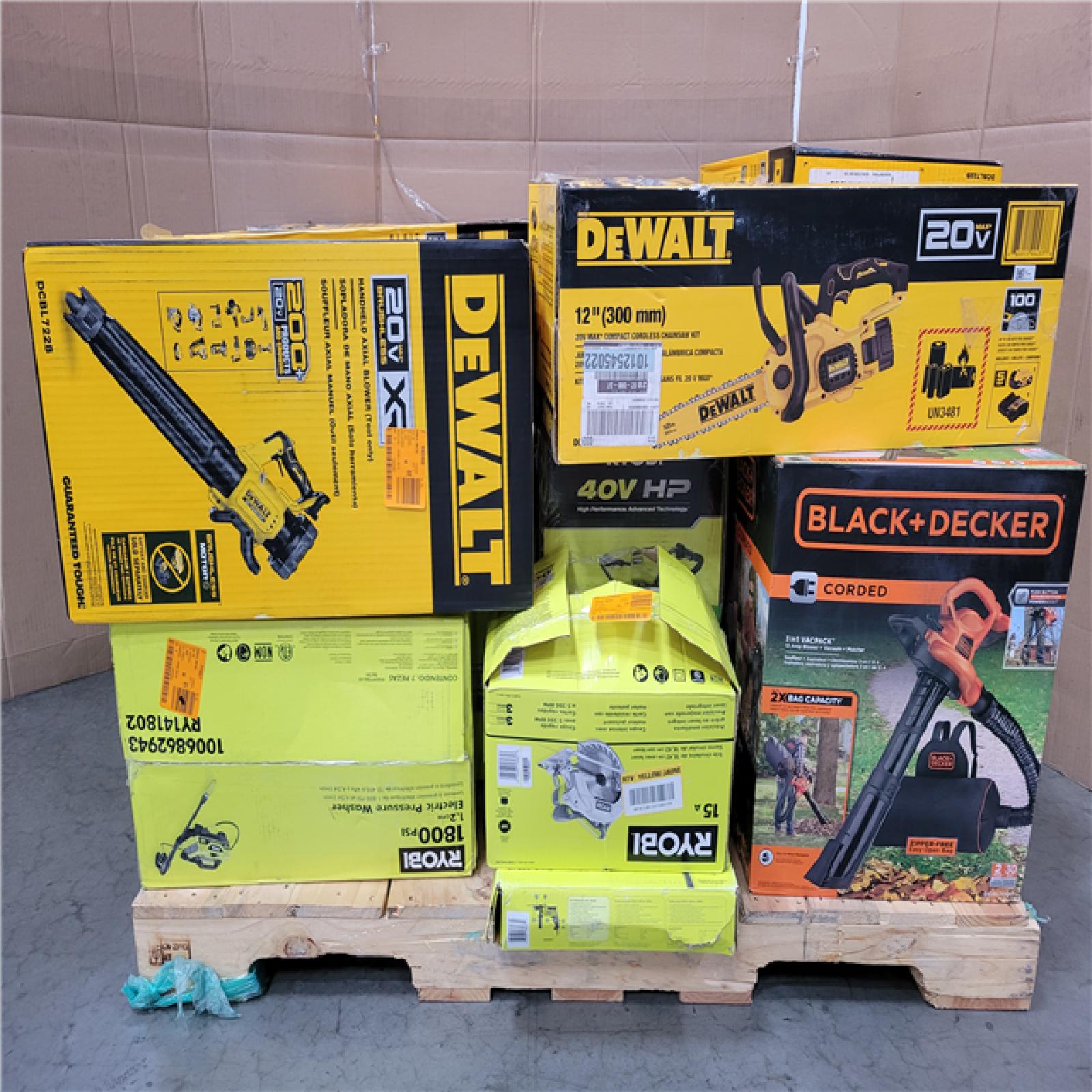 CALIFORNIA AS-IS TOOL PALLET