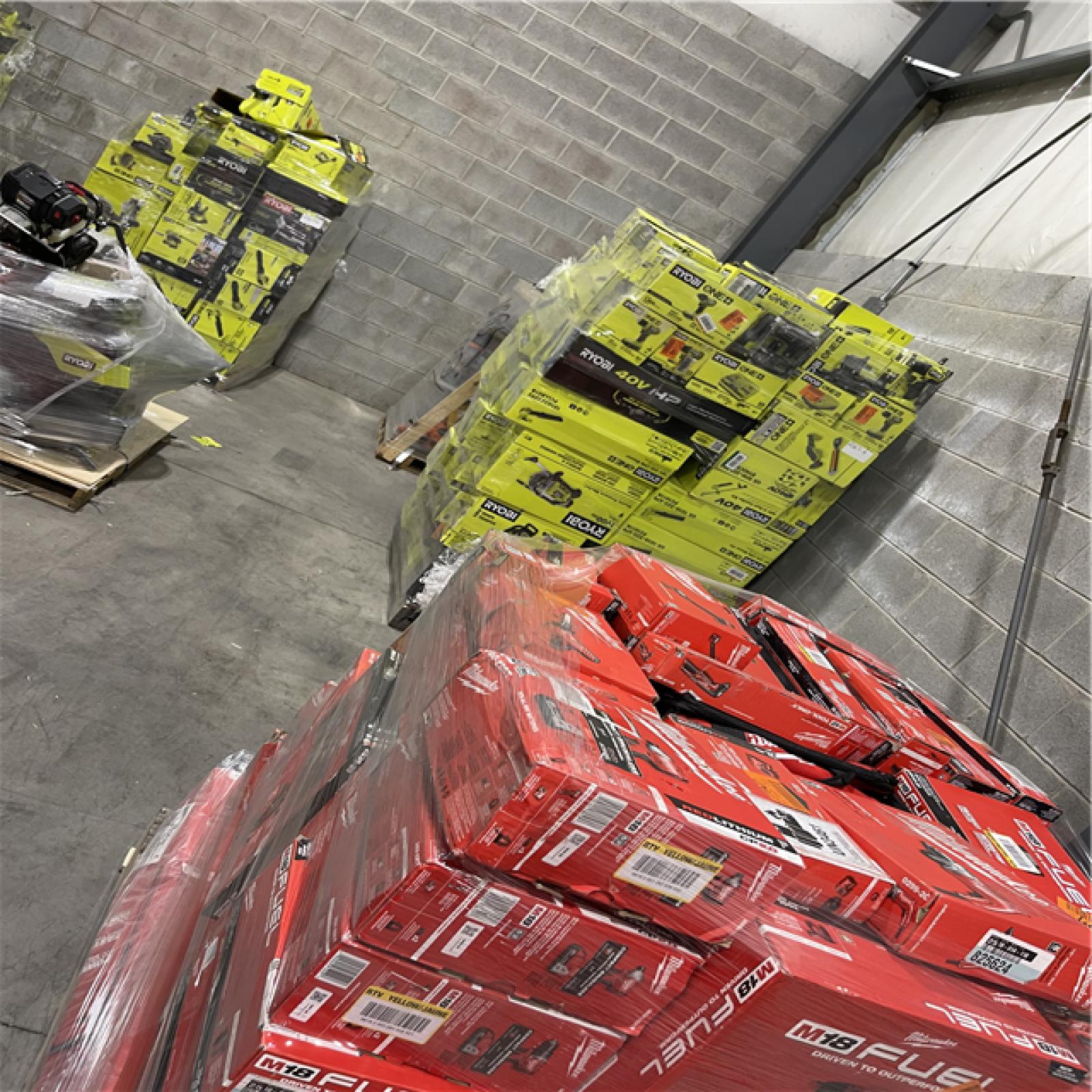 Pittston Location As-Is Power Tools Partial Truckload (13 Pallets) 2567-A
