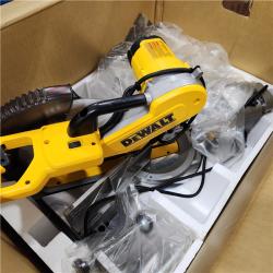 AS-IS  DEWALT 12 Double Bevel Sliding Compound Miter Saw