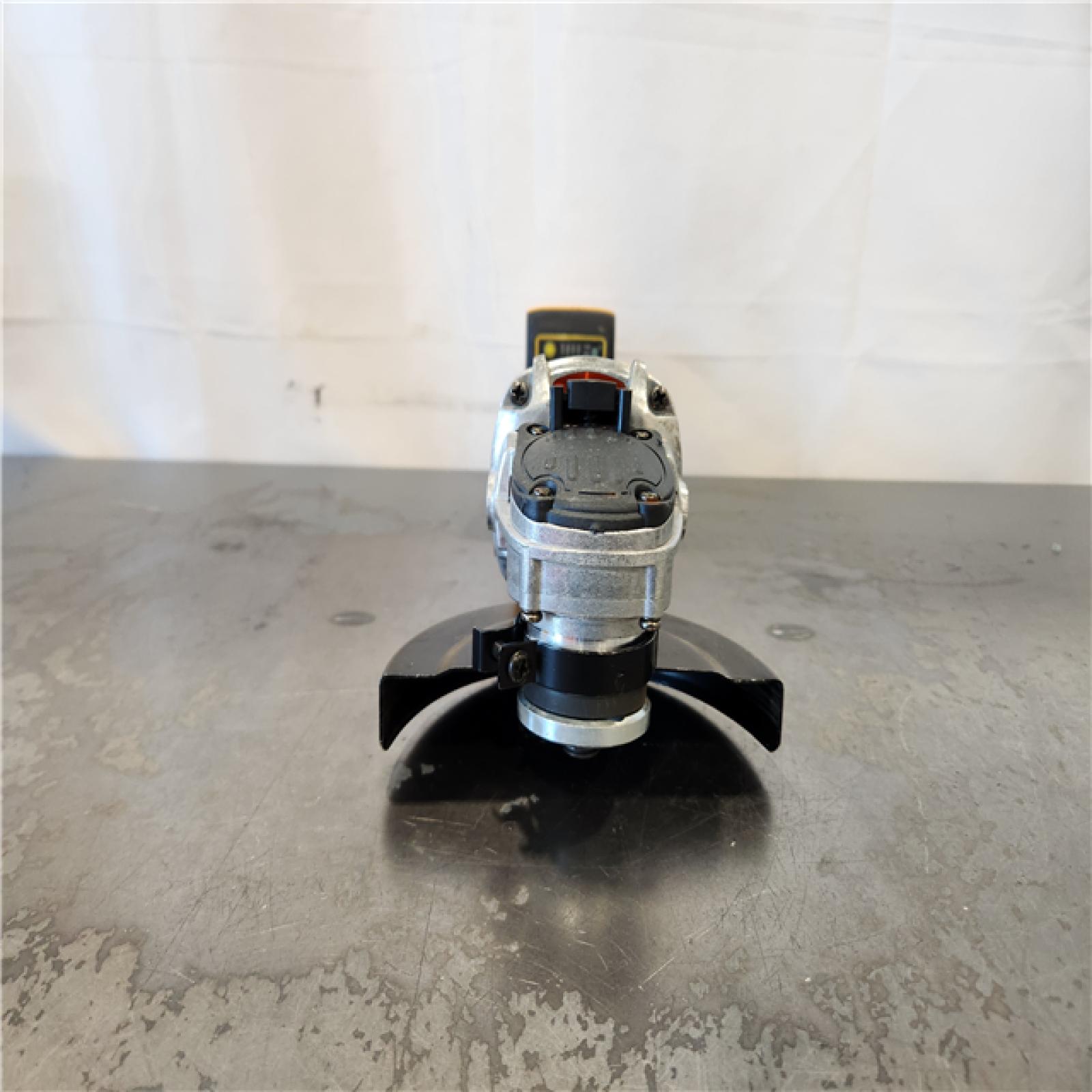 AS-IS- 20V MAX Cordless Brushless 4.5 - 5 in. Paddle Switch Angle Grinder with FLEXVOLT ADVANTAGE (Tool Only)