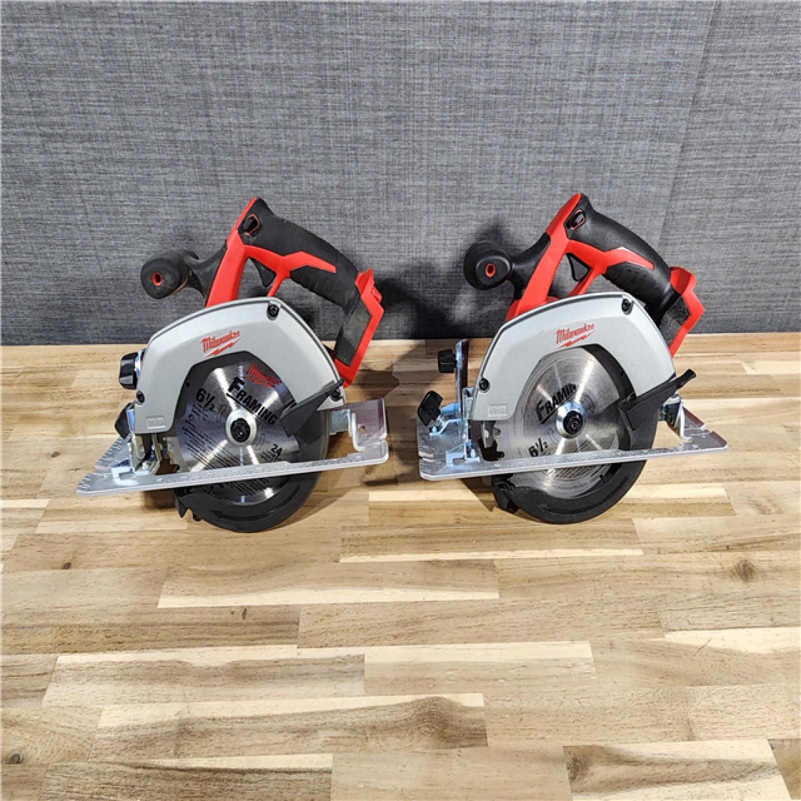 HOUSTON LOCATION - AS-IS (2) Milwaukee M18 6 1/2 Circular Saw (Tool Only)