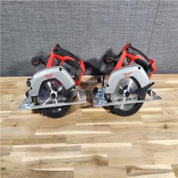 HOUSTON LOCATION - AS-IS (2) Milwaukee M18 6 1/2 Circular Saw (Tool Only)