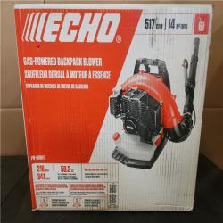 Phoenix LIKE NEW ECHO 216 MPH 517 CFM 58.2cc Gas 2-Stroke Backpack Leaf Blower with Tube Throttle