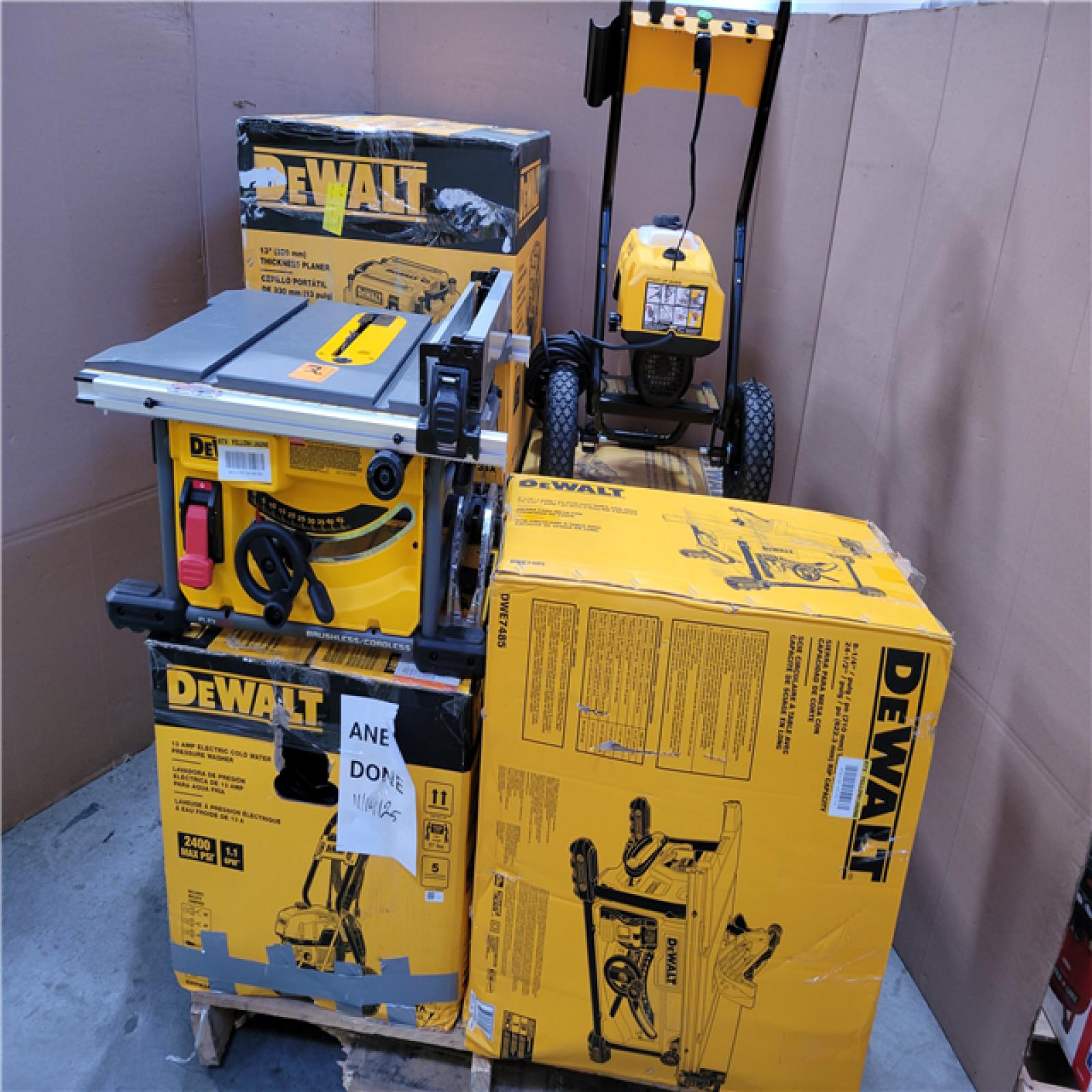 CALIFORNIA AS-IS TOOL PALLET