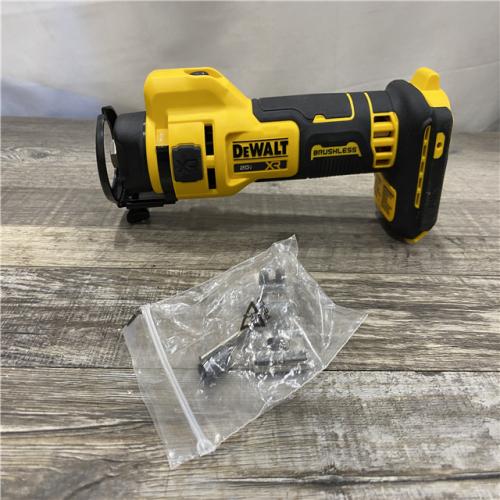 AS-IS DEWALT XR 20V Lithium-Ion Cordless Rotary Drywall Cut-Out Tool (Tool Only)