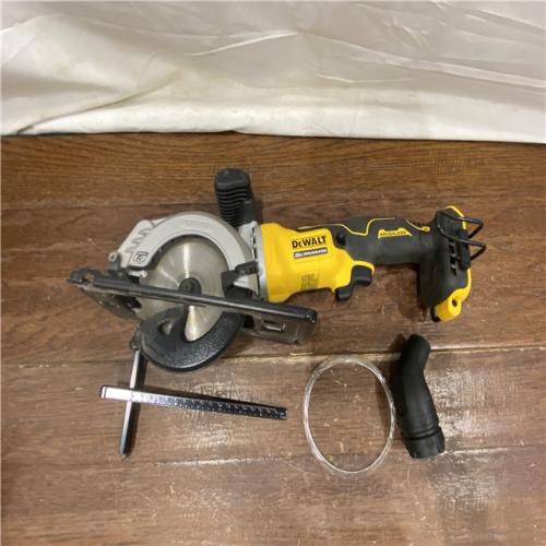 AS-IS DEWALT ATOMIC 20V MAX Cordless Brushless 4-1/2 in. Circular Saw (Tool Only)