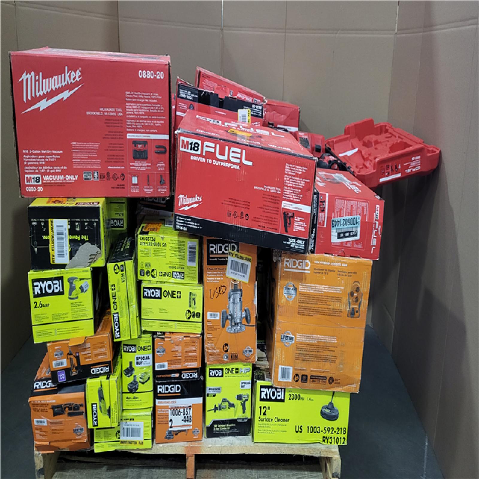 California AS-IS Tool Pallet