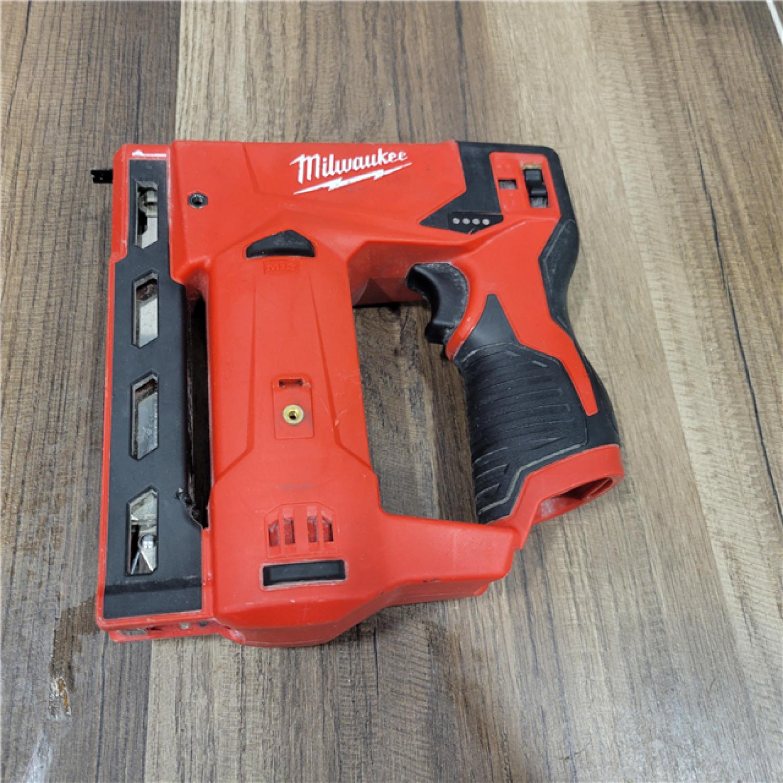 AS-IS Milwaukee M12 3/8  Crown Stapler (Tool Only)