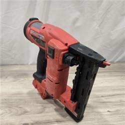 AS-IS  MILWAUKEE FUEL 18V Cordless 18-Gauge 1/4 in. Narrow Crown Stapler (Tool-Only)