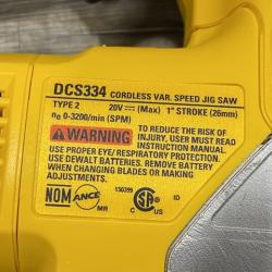 AS-IS DEWALT 20V MAX XR Cordless Brushless Jigsaw (Tool Only)
