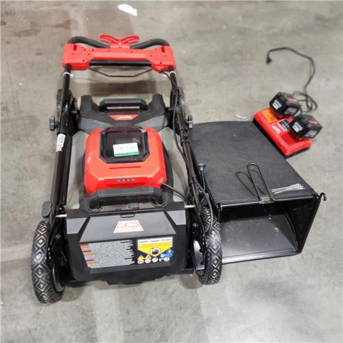 As-Is M18 FUEL Brushless Cordless 21 in. Walk Behind Dual Battery Self-Propelled Mower w/(2) 12.0Ah Battery and Rapid Charger