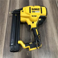 AS-IS DEWALT 20V MAX XR Lithium-Ion Electric Cordless 18-Gauge Brad Nailer (Tool Only)