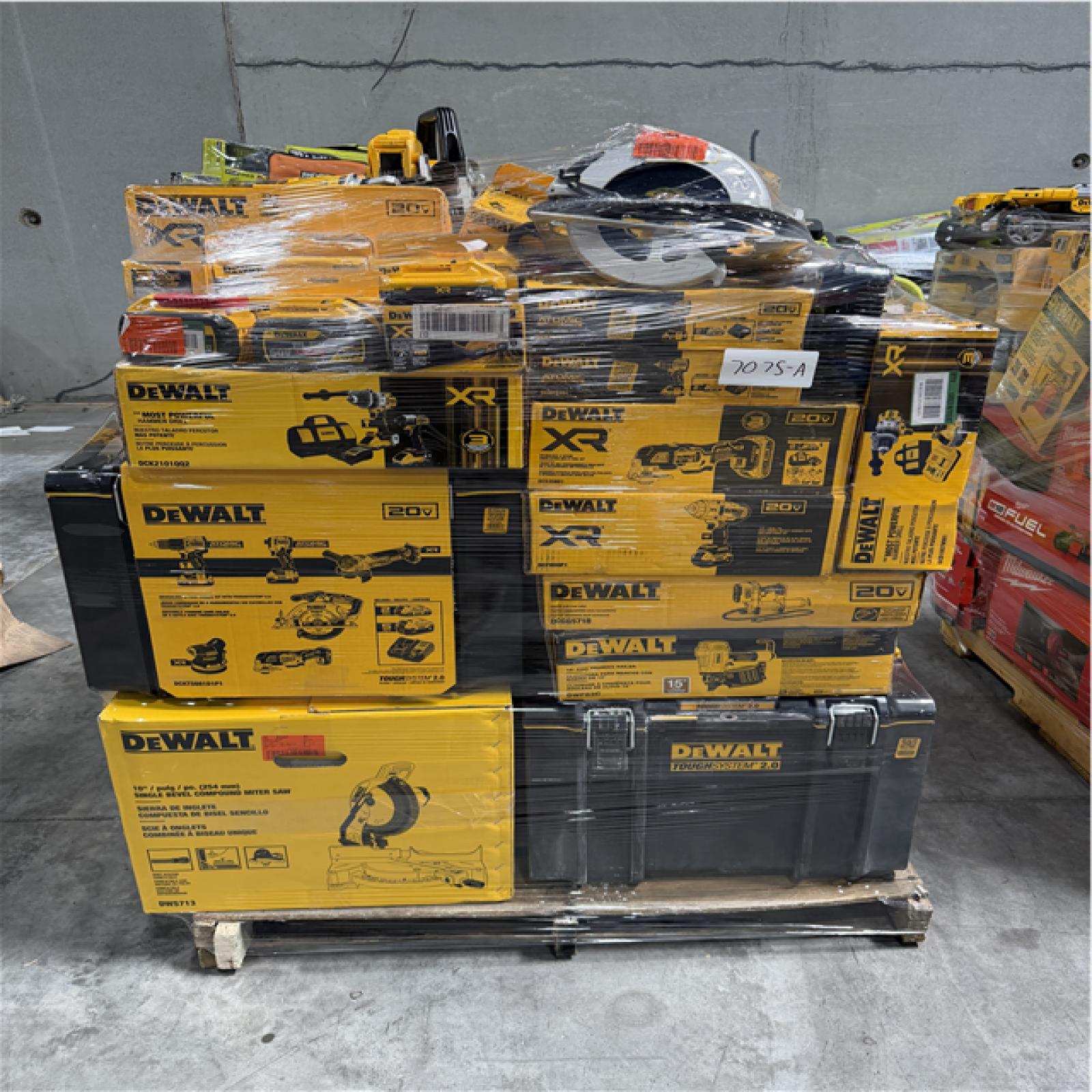 Atlanta Location As-Is Power Tools Partial Truckload (11 Pallets) 7075-A