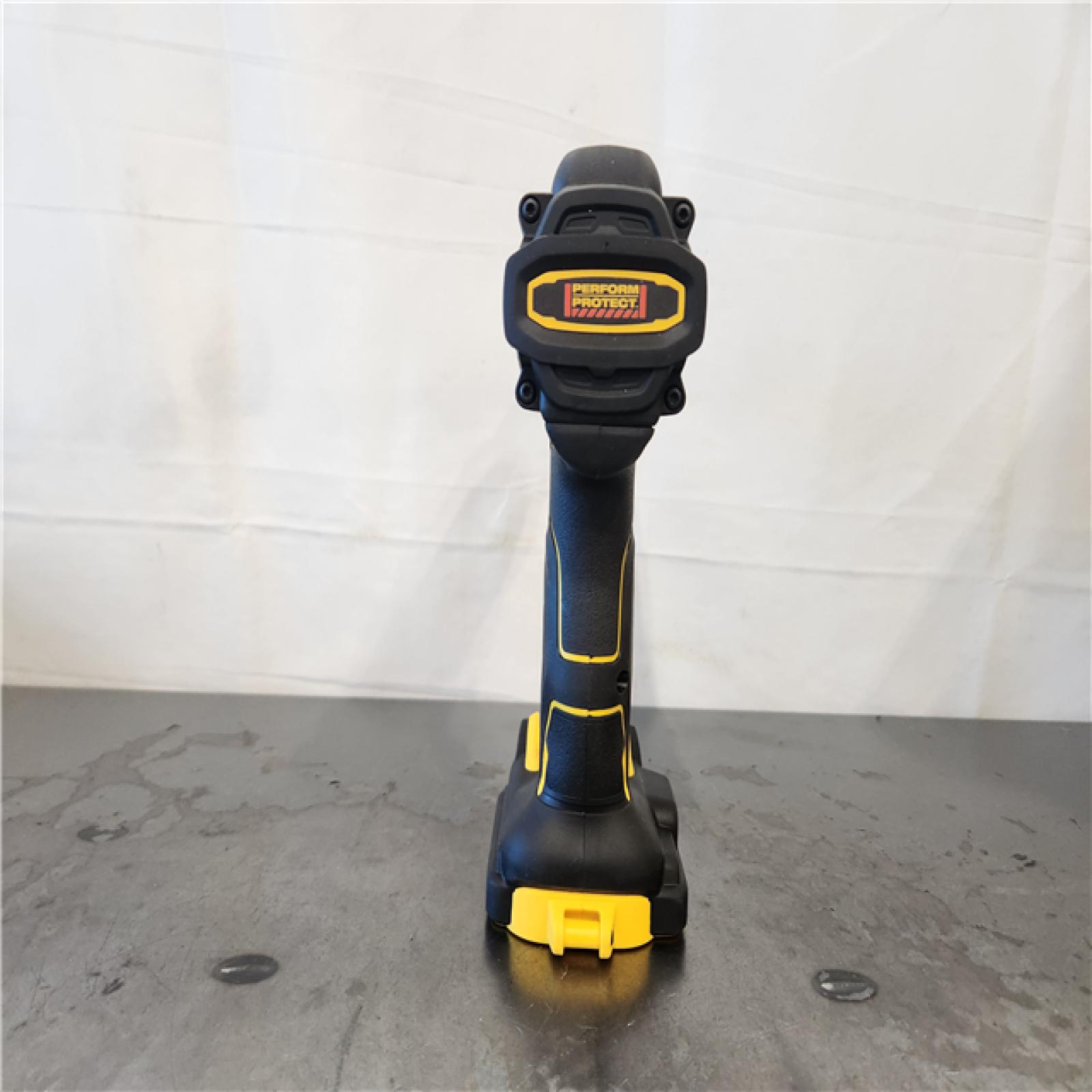 AS-IS- DeWalt 20V XR Lithium-Ion Cordless Brushless 1/2 in. Drill/Driver Kit with (2) 4.0 Ah Batteries and Charger