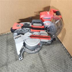 HOUSTON LOCATION - AS-IS M18 FUEL 18V 10 in. Lithium-Ion Brushless Cordless Dual Bevel Sliding Compound Miter Saw Kit with One 8.0 Ah Battery