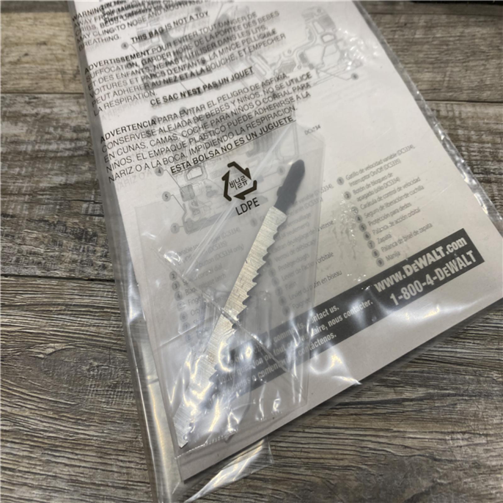 AS-IS DEWALT 20V MAX XR Cordless Barrel Grip Jigsaw (Tool Only)