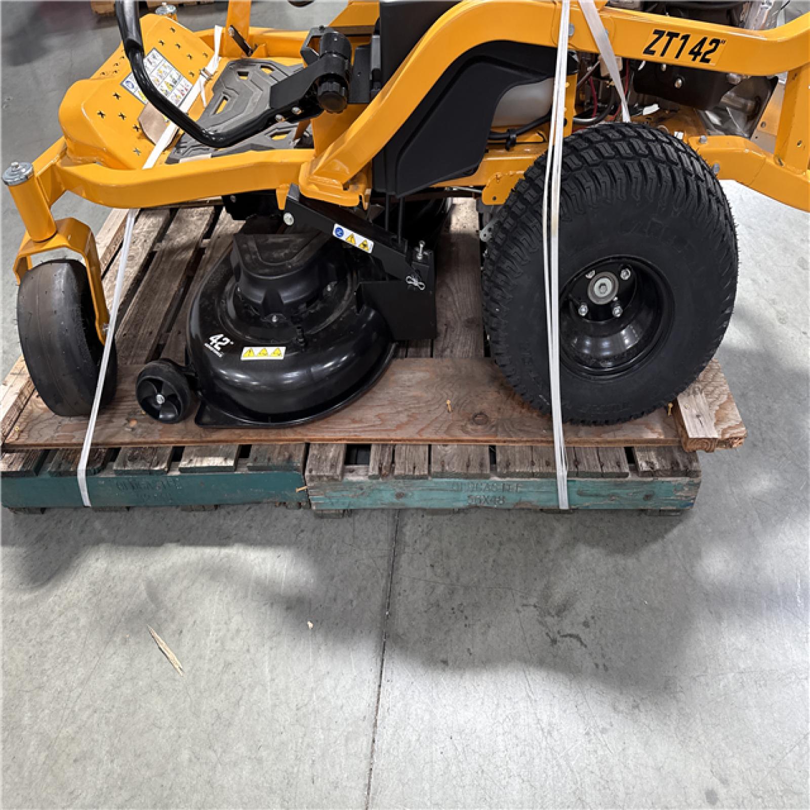 California AS-IS Cub Cadet Ultima ZT1 42 Riding Mower