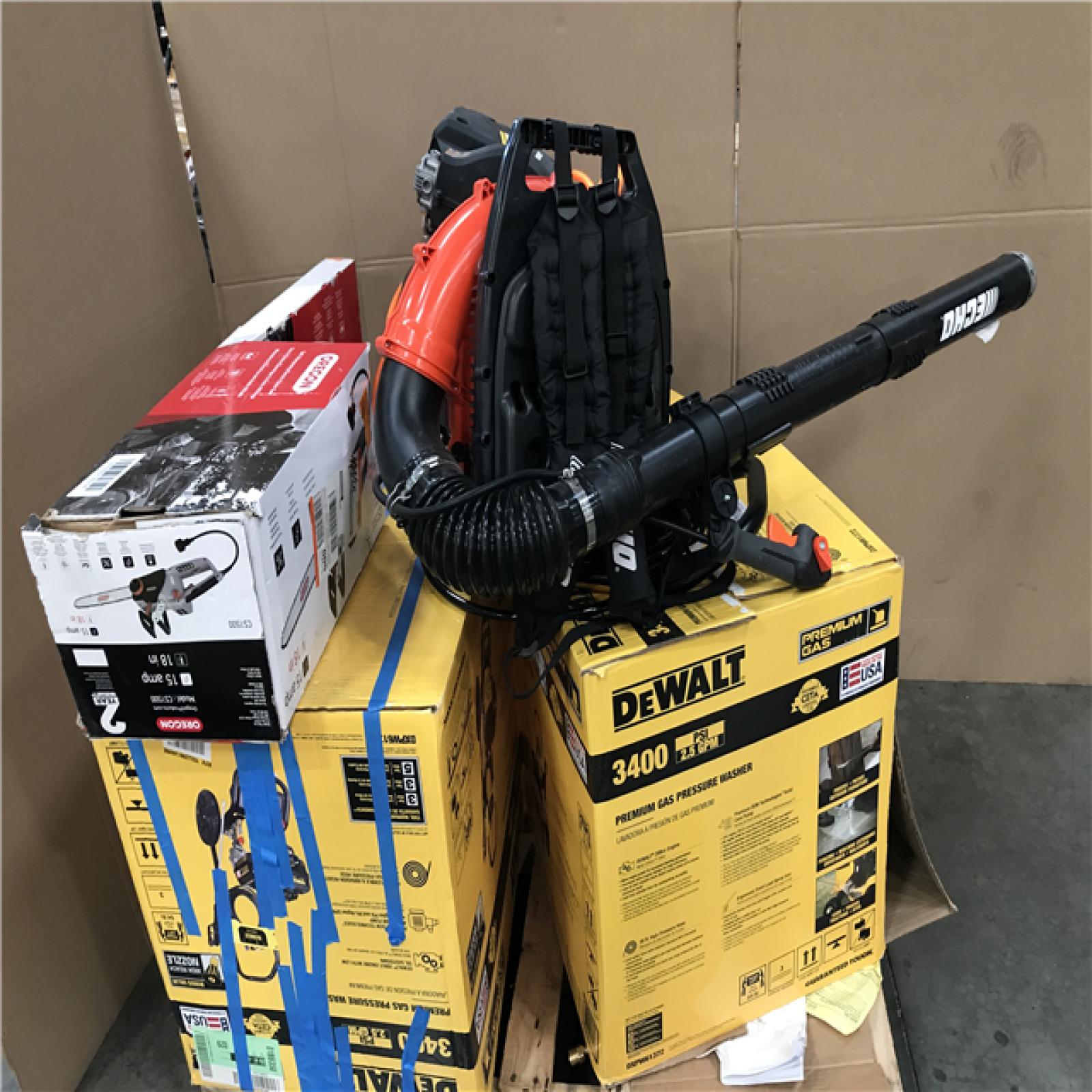 CALIFORNIA AS-IS OUTDOOR POWER EQUIPMENT