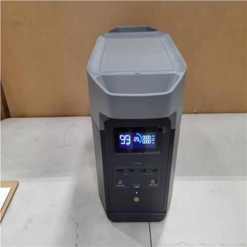 CALIFORNIA AS-IS ECOFLOW 2700-WATT DELTA 2 GENERATOR