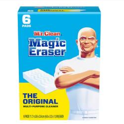 NEW! - Mr. Clean Magic Eraser Sponge (6 Count) PALLET-(600 UNITS)
