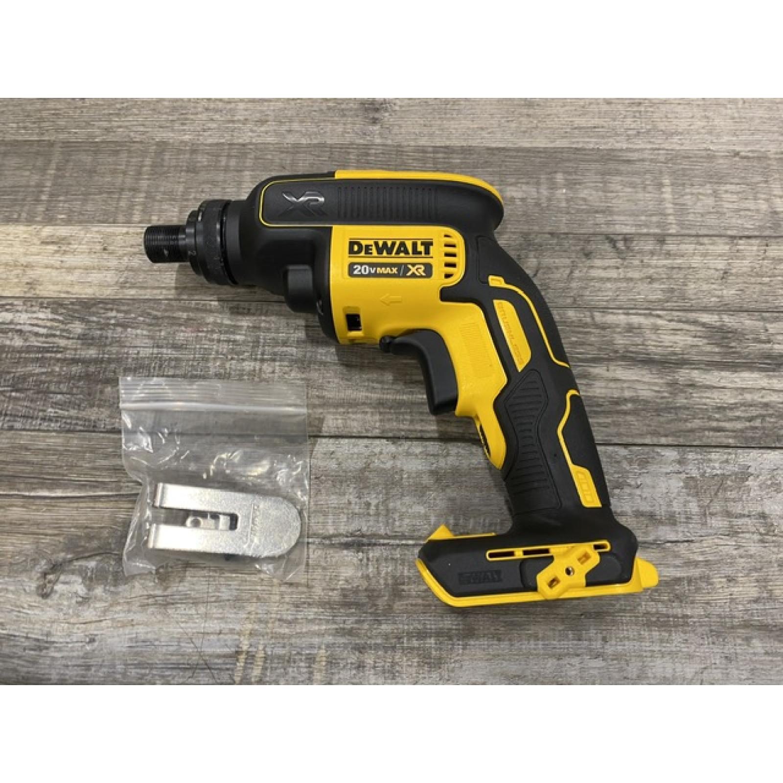 AS-IS DEWALT 20V MAX XR Cordless Brushless Drywall Screw Gun Threaded Clutch Housing (Tool Only)