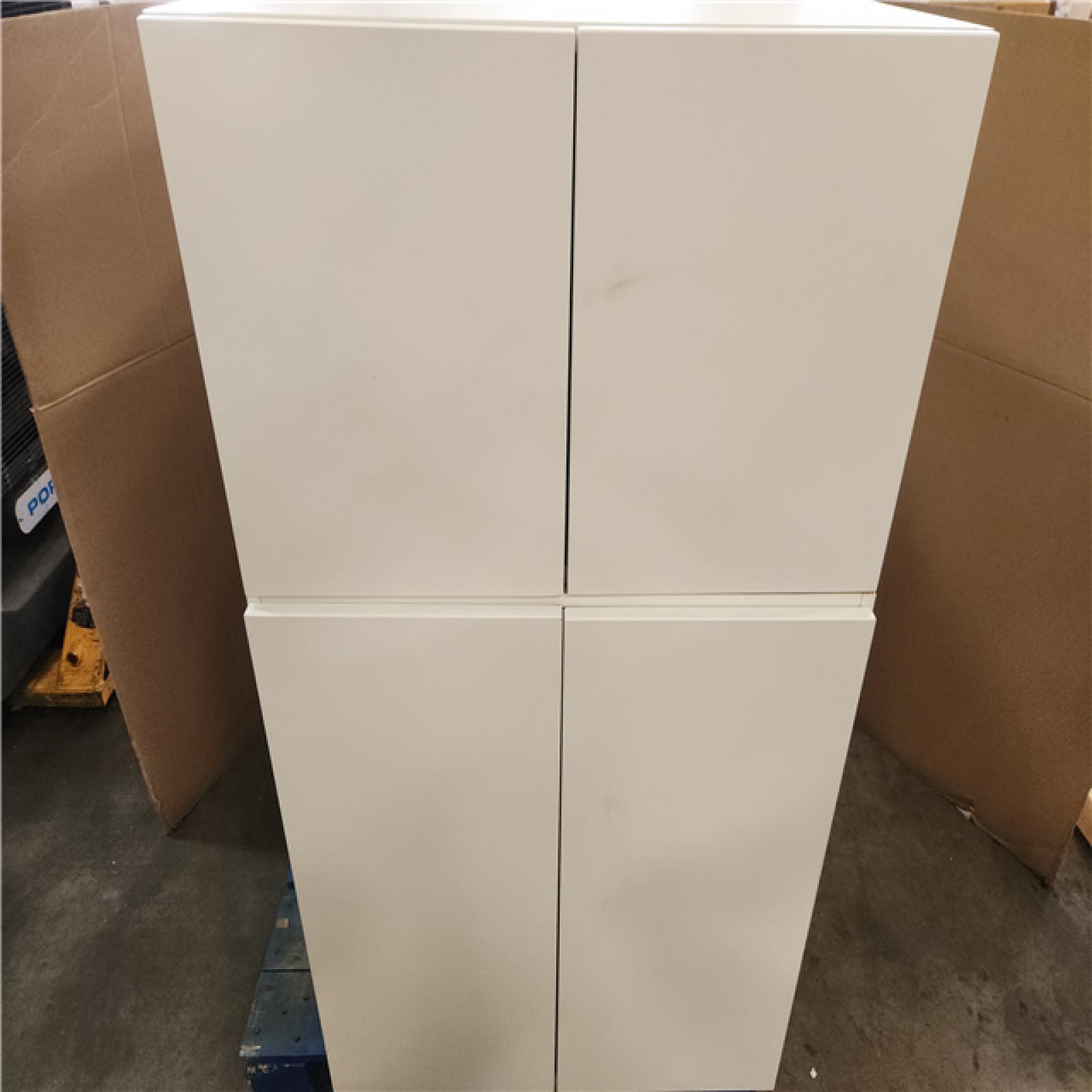 Phoenix Mixed Hampton Bay Designer Series Edgeley Assembled Kitchen Cabinets in White (4-Cabinets)