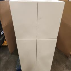 Phoenix Mixed Hampton Bay Designer Series Edgeley Assembled Kitchen Cabinets in White (4-Cabinets)