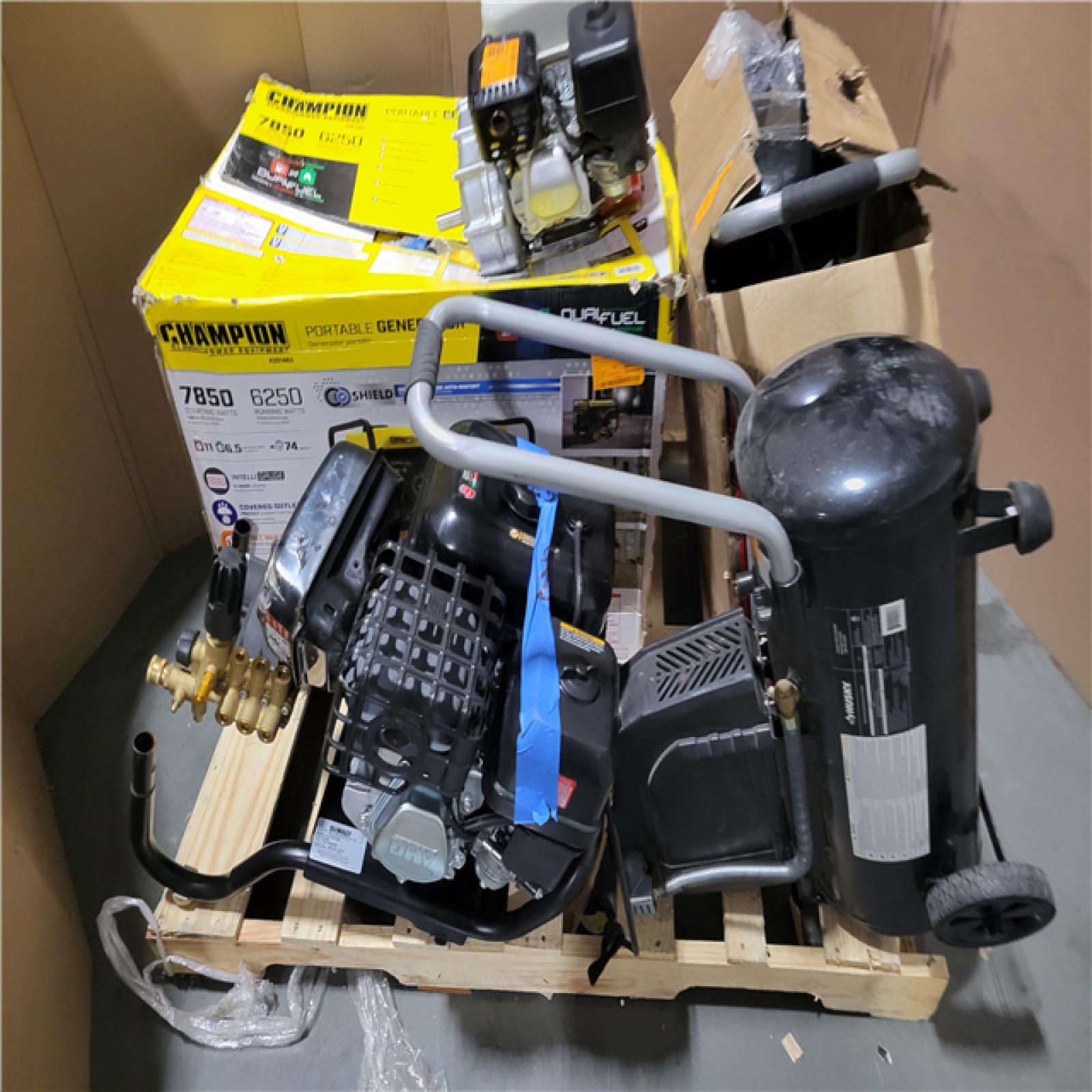 CALIFORNIA AS-IS OUTDOOR POWER EQUIPMENT