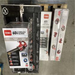 DALLAS LOCATION- NEW! TORO MIXED TOOL PALLET - (4 UNITS)