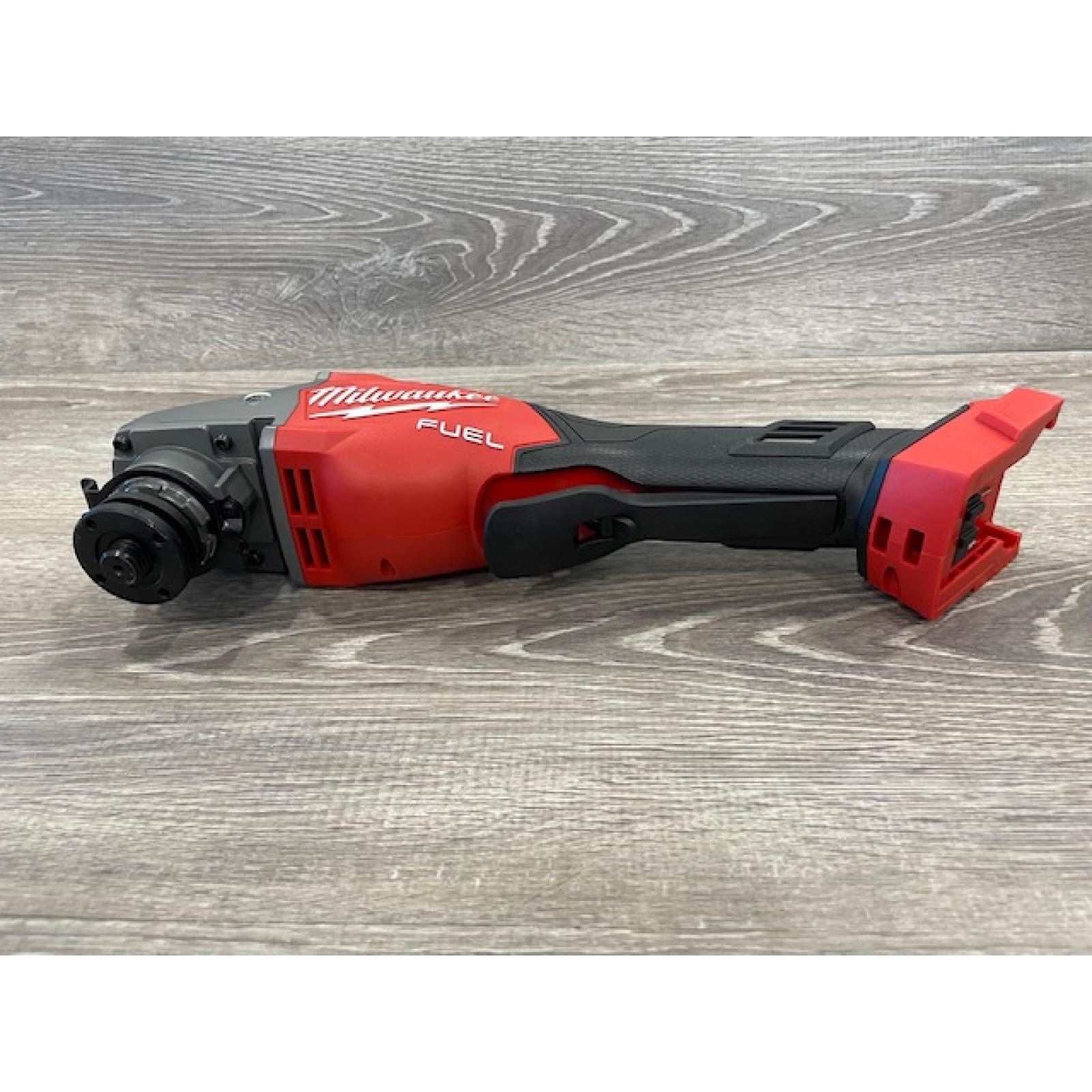 AS-IS Milwaukee FUEL 18-Volt Lithium-Ion Brushless Cordless 4-1/2 in./6 in. Braking Grinder with Paddle Switch (Tool-Only)