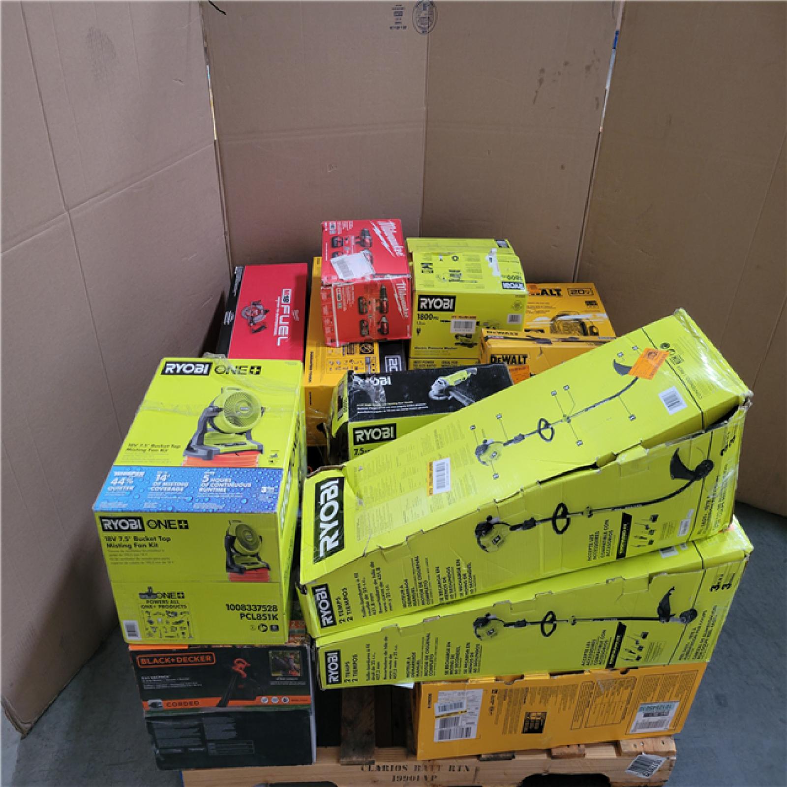 CALIFORNIA AS-IS TOOL PALLET