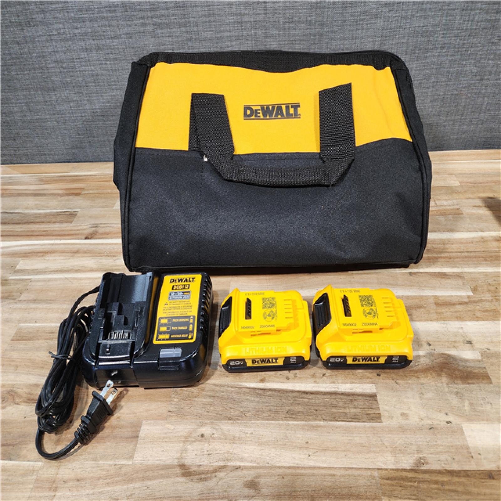 HOUSTON LOCATION - AS-IS DEWALT ATOMIC 20-Volt Lithium-Ion Cordless Brushless (3-Tool) Combo Kit
