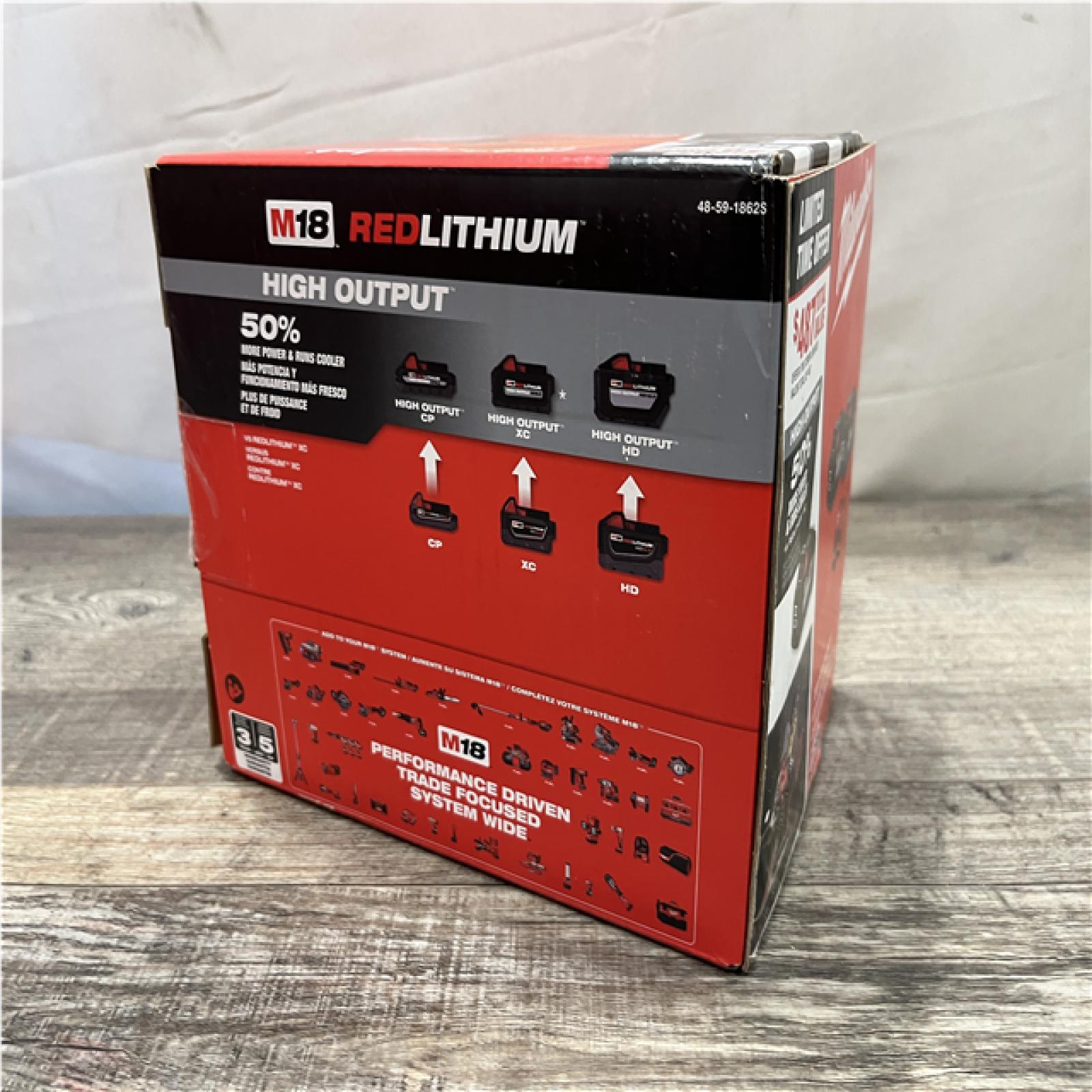 NEW - Milwaukee 18-Volt Lithium-Ion High Output Starter Kit