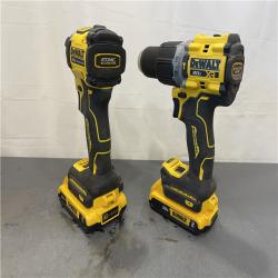 AS-IS - DEWALT 20V MAX XR Cordless Drill/Driver  ATOMIC Impact Driver 2 Tool Combo Kit