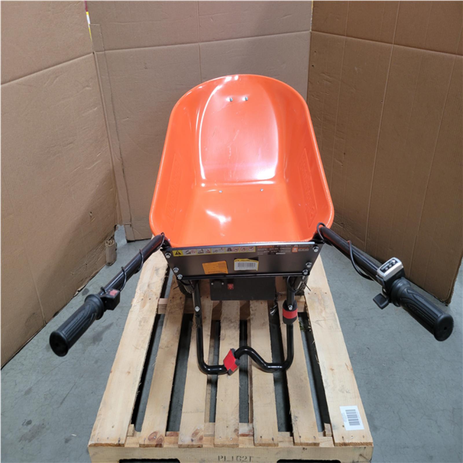 CALIFORNIA AS-IS SUPER HANDY POWER WHEEL BARROW