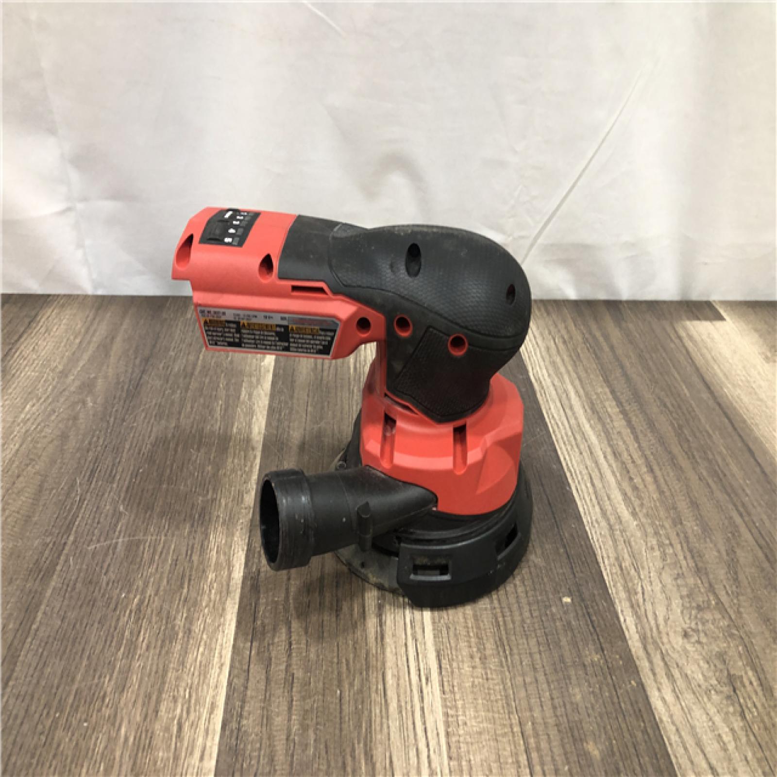AS-IS Milwaukee 18V Lithium-Ion Brushless Cordless FUEL 5 in. Random Orbit Sander (Tool-Only)