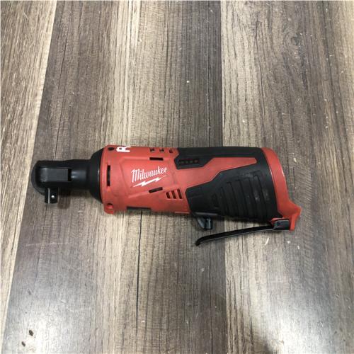 AS-IS Milwaukee 12V Lithium-Ion Cordless 3/8 in. Ratchet (Tool-Only)