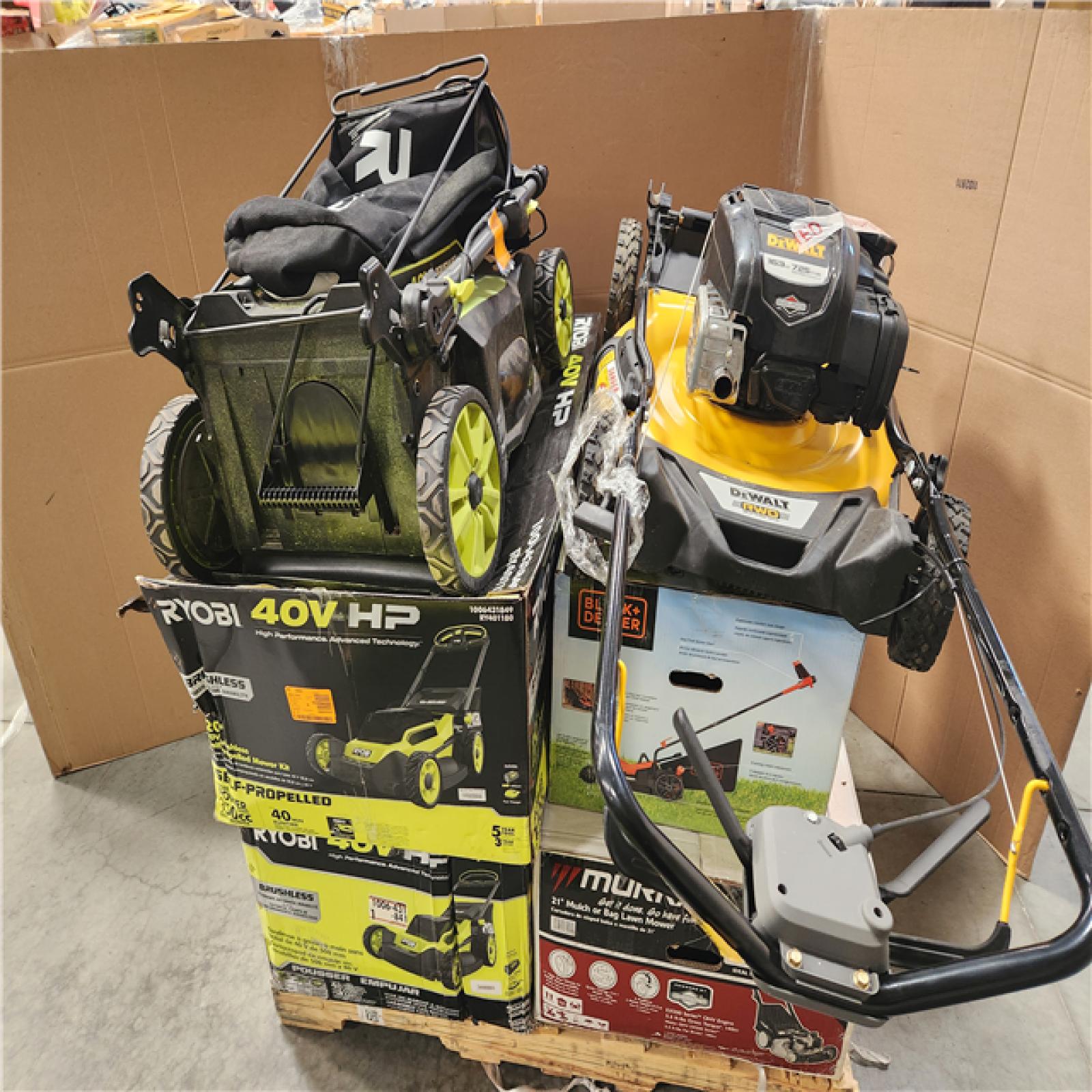 CALIFORNIA AS-IS OUTDOOR POWER EQUIPMENT