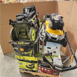 CALIFORNIA AS-IS OUTDOOR POWER EQUIPMENT