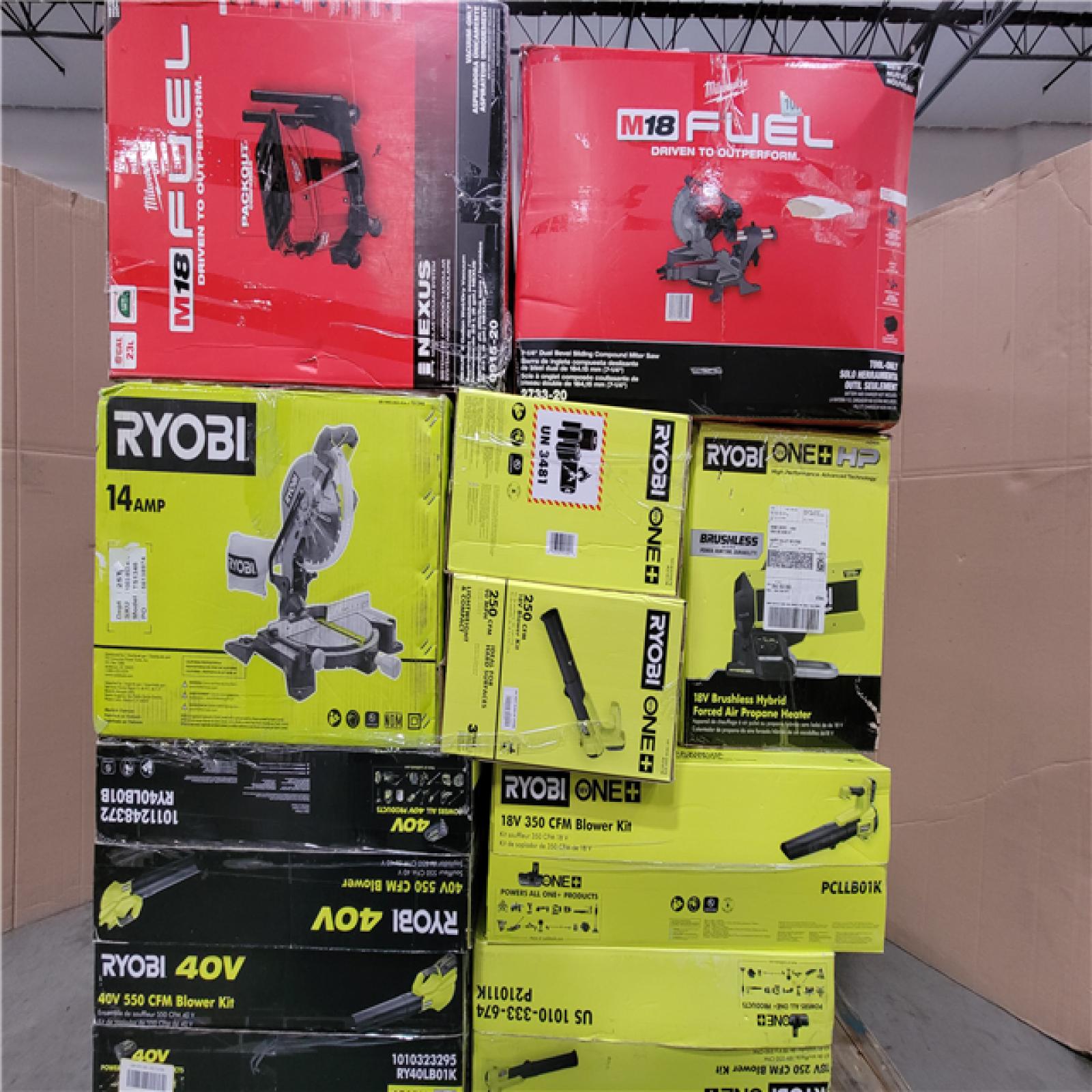 CALIFORNIA AS-IS TOOL PALLET