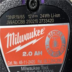 AS-IS Milwaukee 12-Volt Lithium-Ion Brushless Cordless Subcompact Brushless Drill Driver Kit