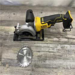AS-IS DEWALT ATOMIC 20V MAX Cordless Brushless 4-1/2 in. Circular Saw (Tool Only)