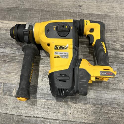 AS-IS DEWALT FLEXVOLT 60V MAX Cordless 1-1/4 in. SDS Plus Rotary Hammer (Tool Only)