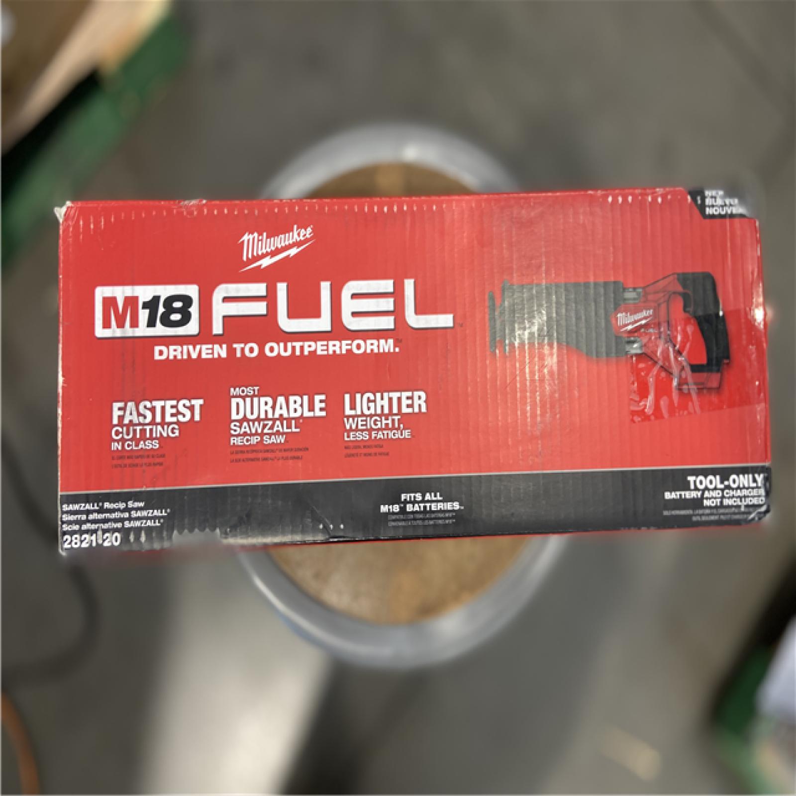 AS-IS - Milwaukee M18 FUEL GEN-2 18V Lithium-Ion Brushless Cordless SAWZALL Reciprocating Saw (Tool-Only)
