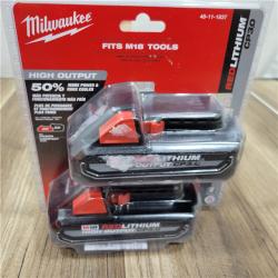 NEW! MILWAUKEE 18-Volt Lithium-Ion HIGH OUTPUT CP 3.0Ah Battery Pack (2-Pack)