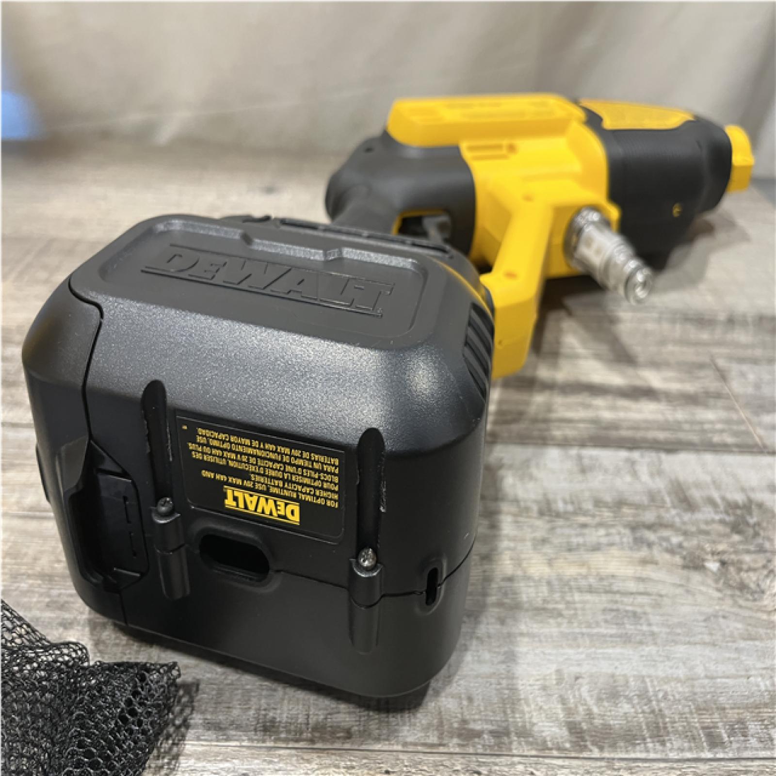 AS-IS DEWALT 20V MAX 550 PSI 1.0 GPM Cold Water Cordless Power Cleaner with 4-Nozzles (Tool Only)