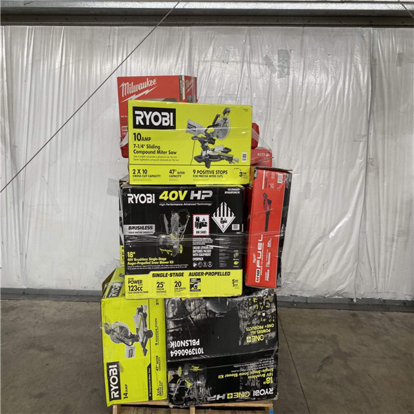 Houston Location AS IS - Tool Pallet